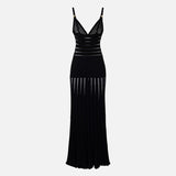 Abito Red Carpet con trasparenze - Elisabetta Franchi AM40Q51E2 110 ELISABETTA FRANCHI 