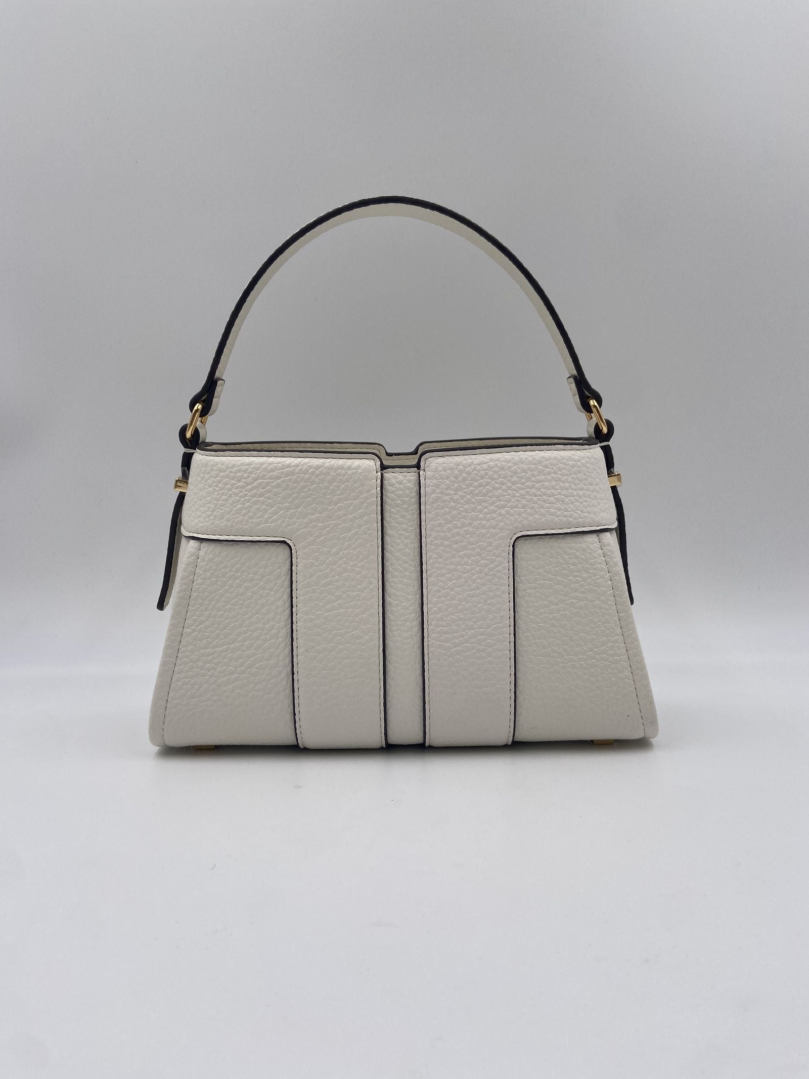 Borsa tote piccola con logo - Elisabetta Franchi BS06A51E2 360 ELISABETTA FRANCHI 