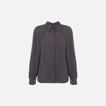 Camicia in georgette - Elisabetta Franchi CA04951E2 DC3 ELISABETTA FRANCHI 