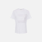 T-shirt in voile ricamato - Elisabetta Franchi MA03151E1 270 ELISABETTA FRANCHI 
