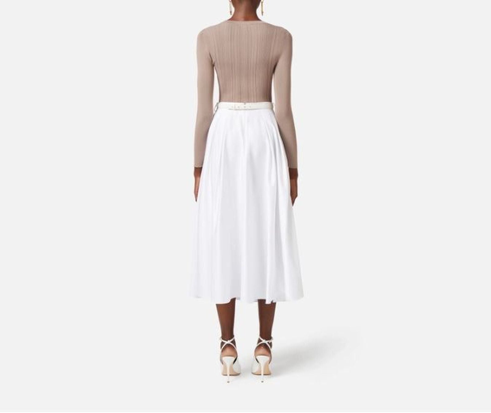 Maglia con cuore - Elisabetta Franchi MK58B51E2 DC4 ELISABETTA FRANCHI 