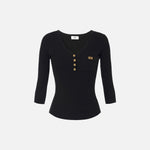 Maglia in misto seta - Elisabetta Franchi MK62B51E2 110 ELISABETTA FRANCHI 