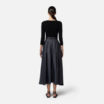 Maglia in misto seta - Elisabetta Franchi MK62B51E2 110 ELISABETTA FRANCHI 