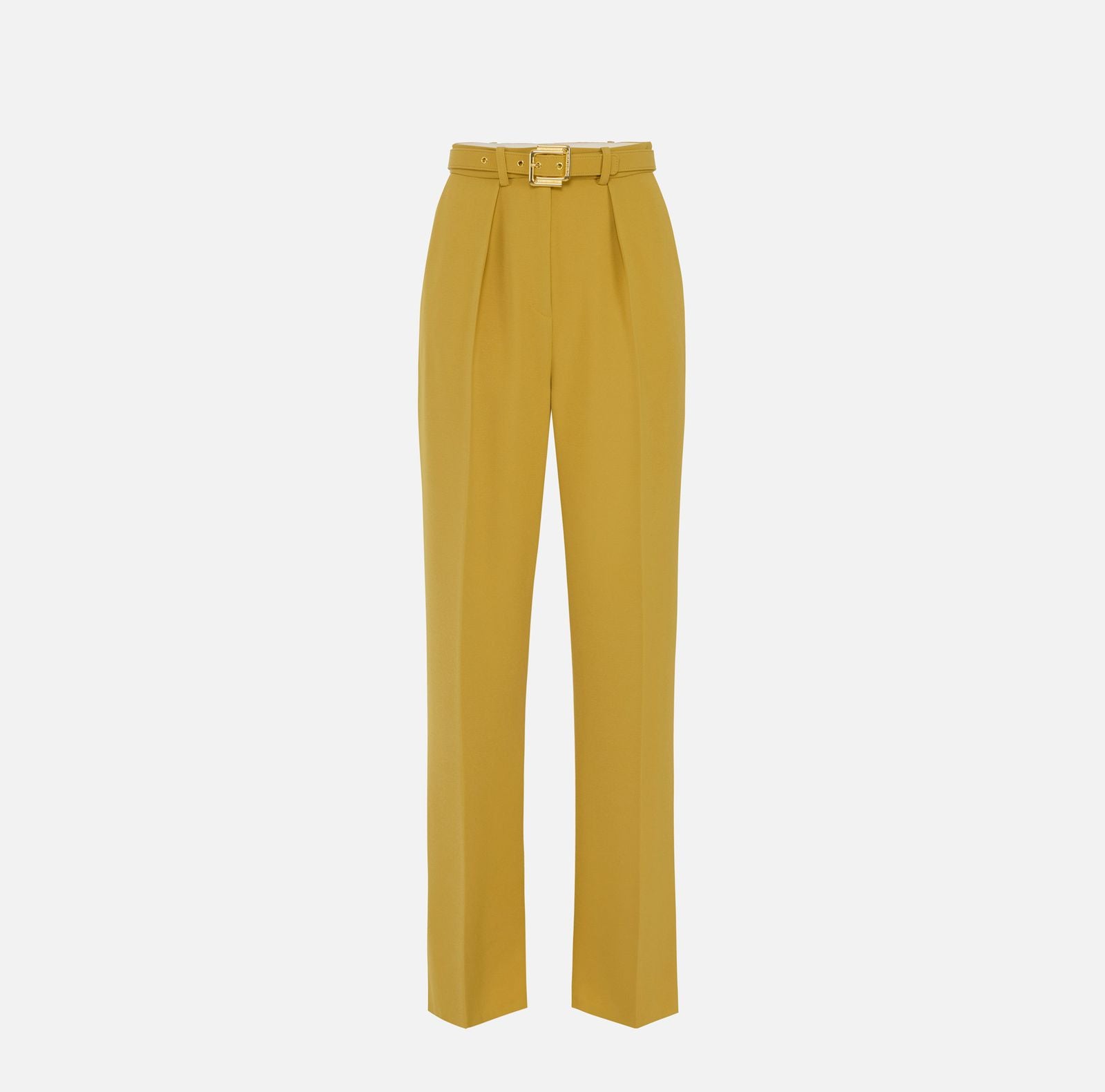 Pantalone con cintura - Elisabetta Franchi PA09552E2 DC6 ELISABETTA FRANCHI 