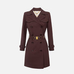 Trench con impunture - Elisabetta Franchi SP00251E1 644 ELISABETTA FRANCHI 
