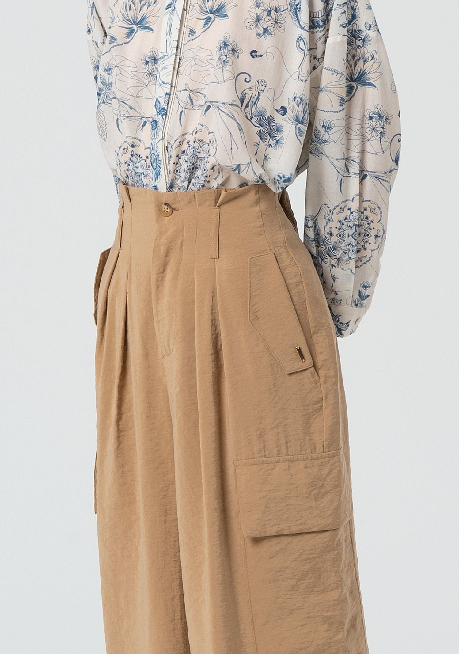 Pantalone wide leg in fluido modal - Fracomina FJ25SVC002W49401 050 FRACOMINA 