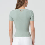 T-shirt slim girocollo - Fracomina FP25ST3013J40101 247 FRACOMINA 