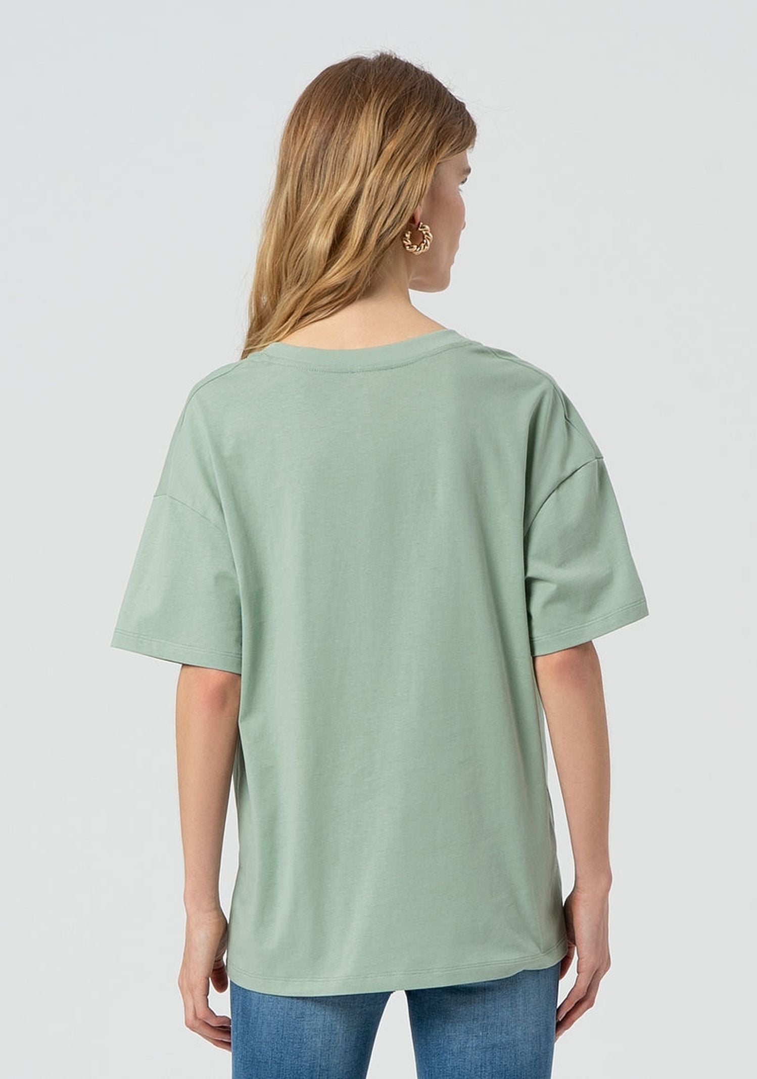T-shirt over in jersey - Fracomina FP25ST3015J48001 247 FRACOMINA 