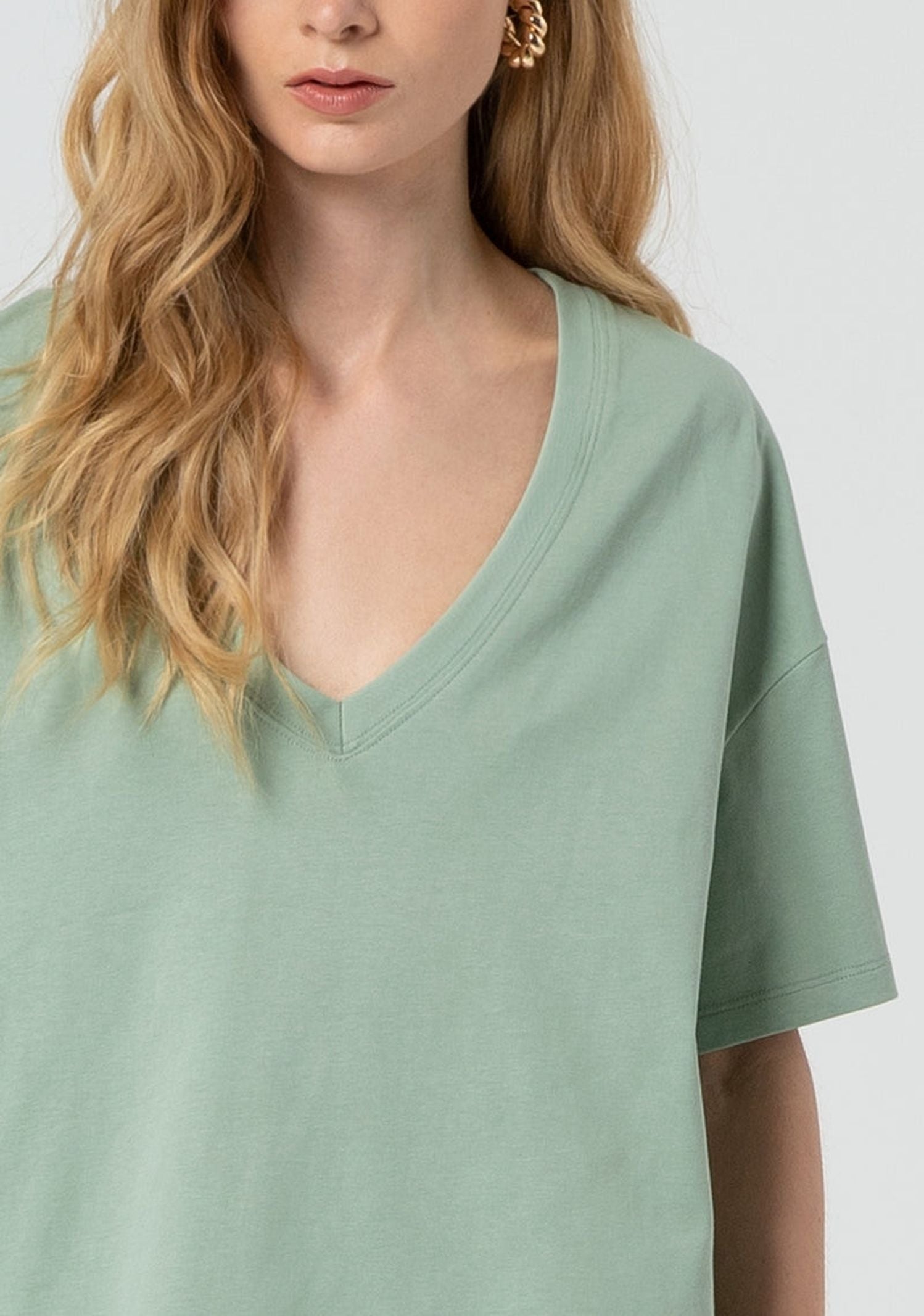 T-shirt over in jersey - Fracomina FP25ST3015J48001 247 FRACOMINA 