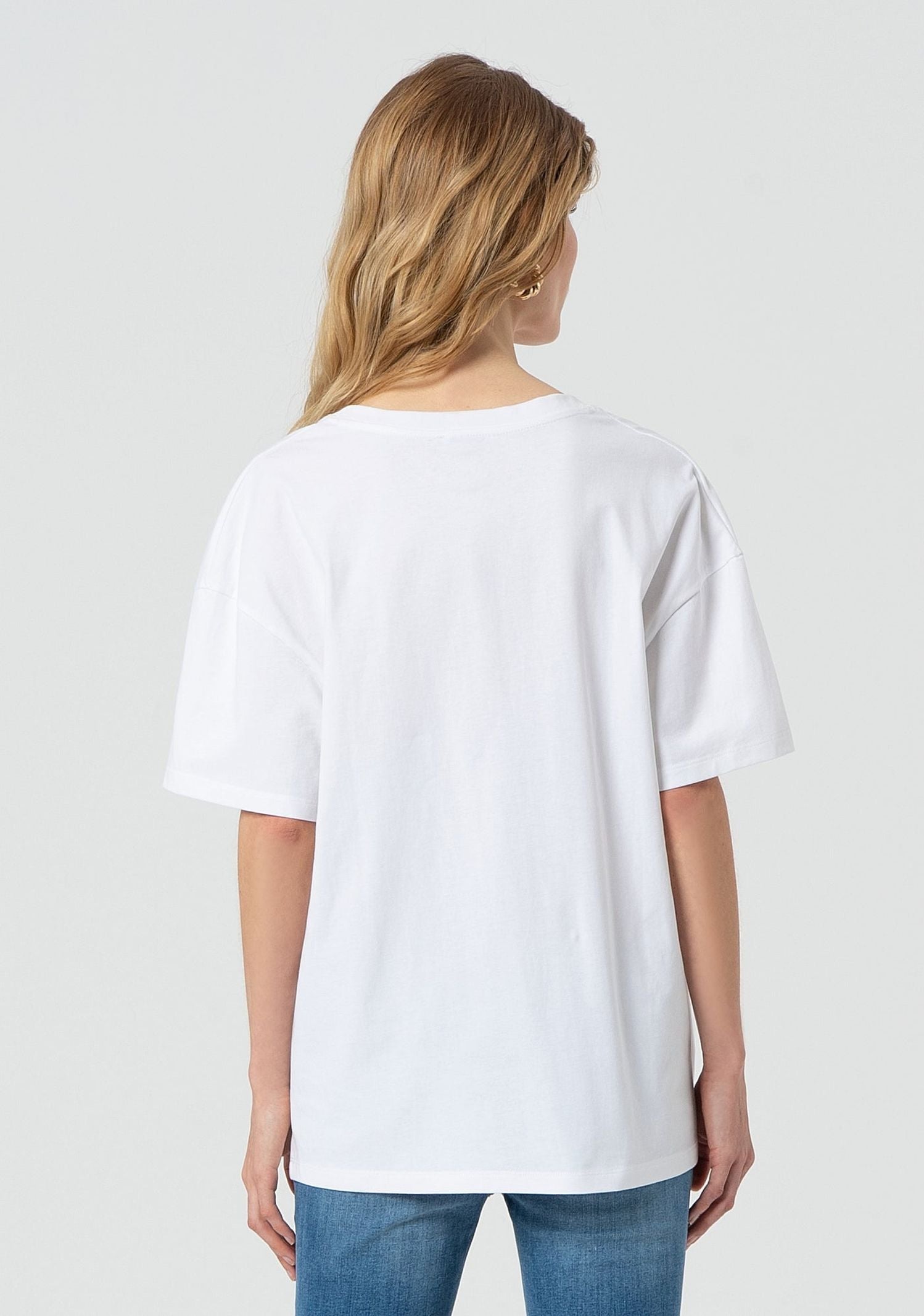 T-shirt over in jersey - Fracomina FP25ST3015J48001 278 FRACOMINA 