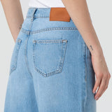 Jeans wide leg lavaggio chiaro - Fracomina FP25SV3015D41903 062 FRACOMINA 
