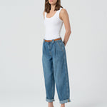 Jeans carrot in denim - Fracomina FP25SVD014D41902 258 FRACOMINA 
