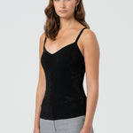 Top a canotta con strass FR25ST4006K410J9 053 FRACOMINA 