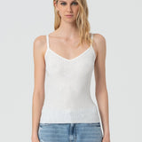Top a canotta con strass FR25ST4006K410J9 108 FRACOMINA 