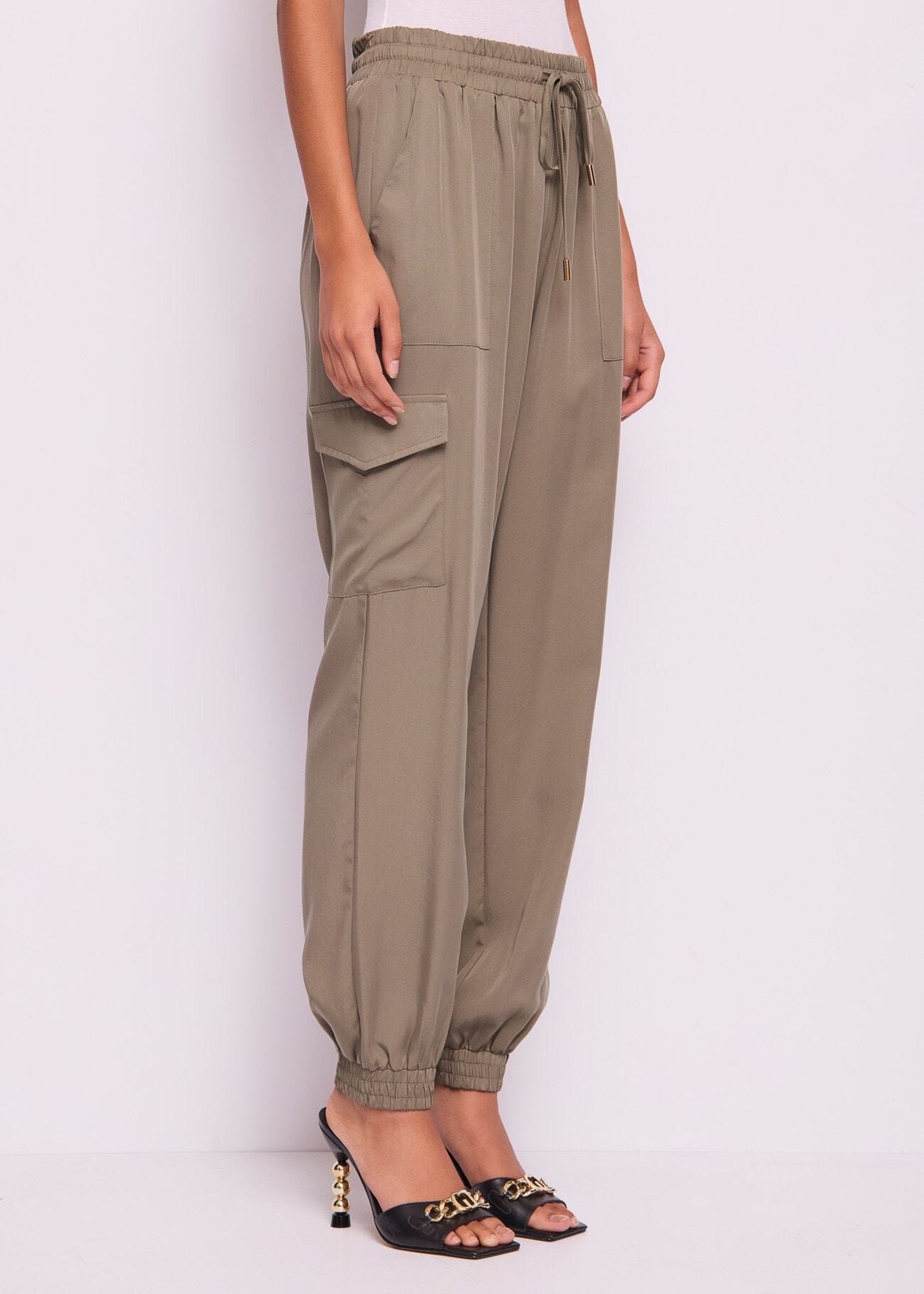 Pantalone cargo con coulisse 511BD25010 2526 GAUDI' 