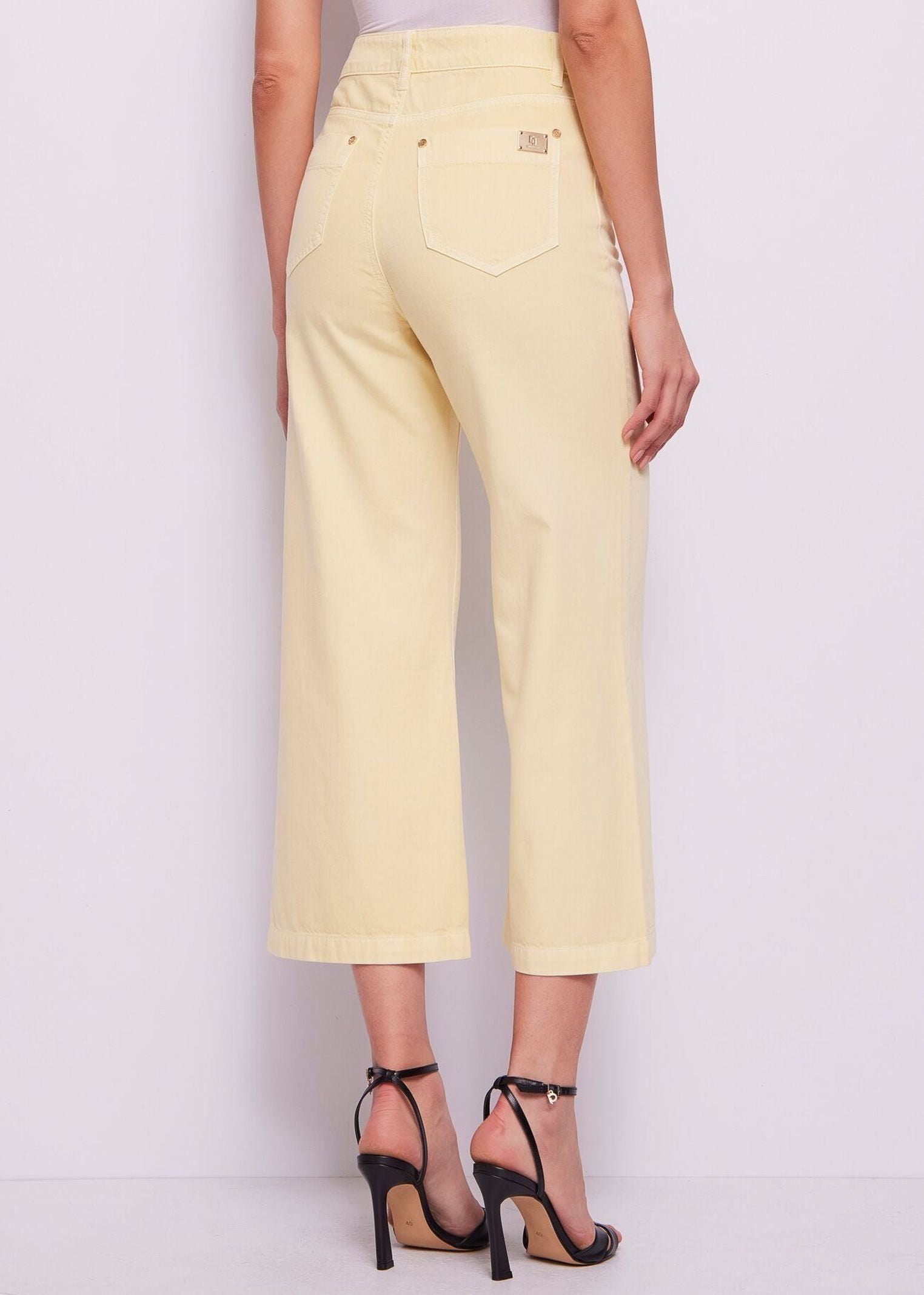Jeans a vita alta con bottoni 511BD25022 2722 GAUDI' 