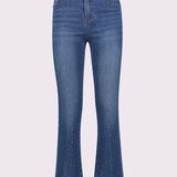 Jeans flare cropped con strass 511BD26035 00 GAUDI' 