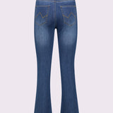 Jeans flare cropped con strass 511BD26035 00 GAUDI' 