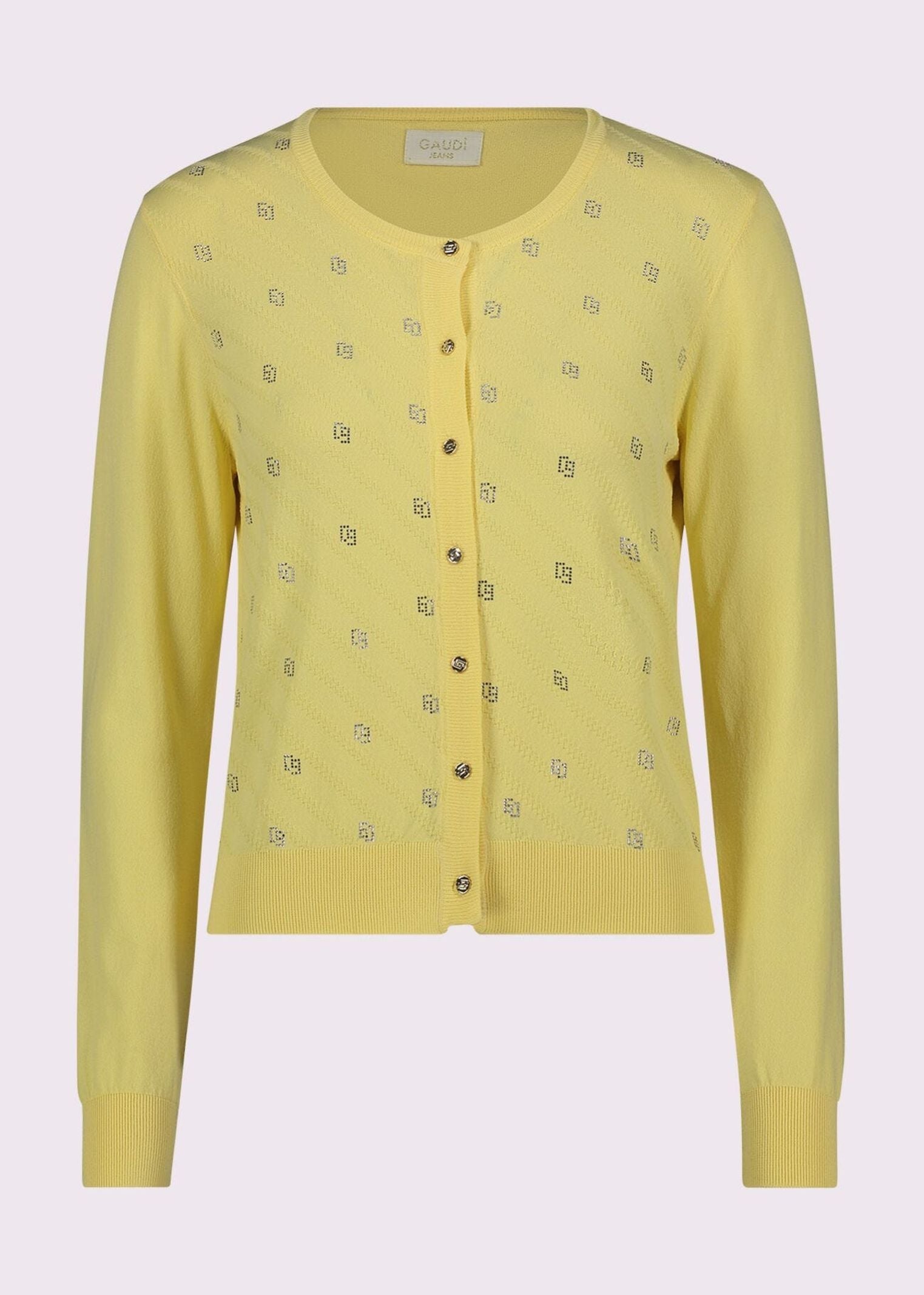 Cardigan con bottoni logati - Gaudi 511BD53003 2722 GAUDI' 