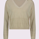 Maglia scollo a V in filato 511BD53022 3216 GAUDI' 