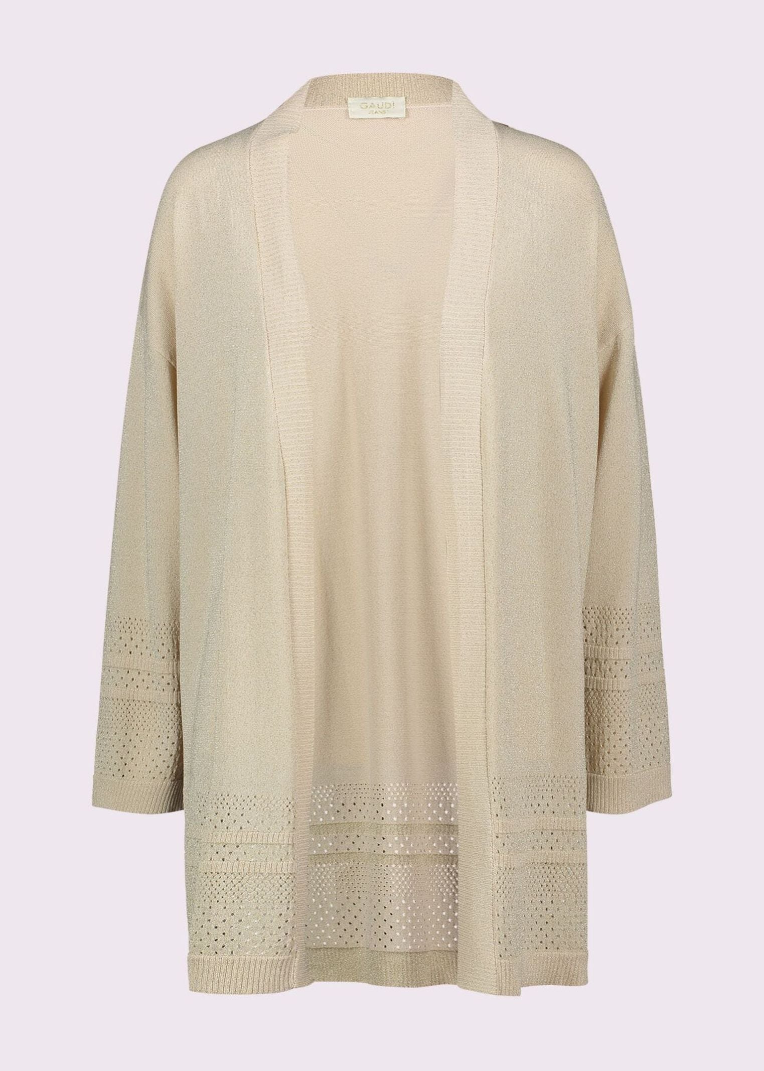 Cardigan in maglia senza bottoni - Gaudi 511BD53023 3216 GAUDI' 