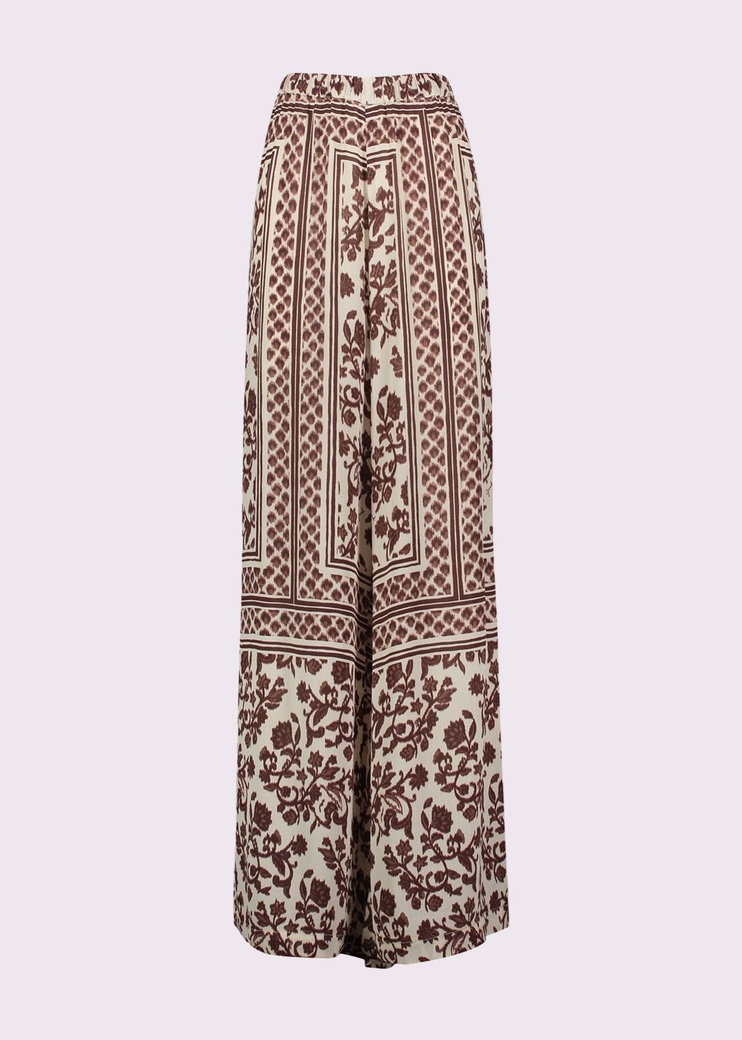Pantalone stampa floreale - Gaudi 511FD25013 51102101 GAUDI' 