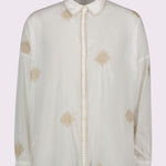 Camicia con ricami dorati - Gaudi 511FD45001 51100901 GAUDI' 