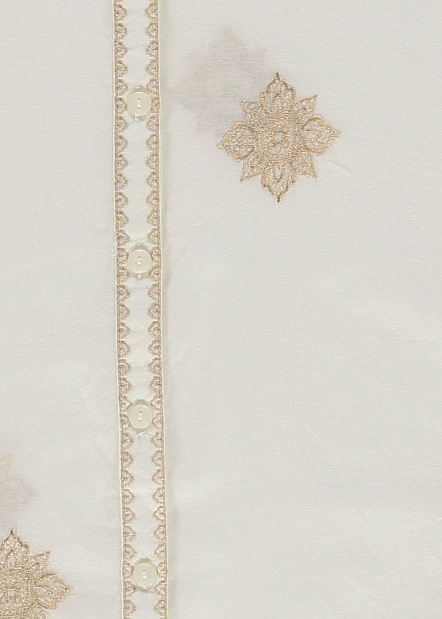 Camicia con ricami dorati - Gaudi 511FD45001 51100901 GAUDI' 