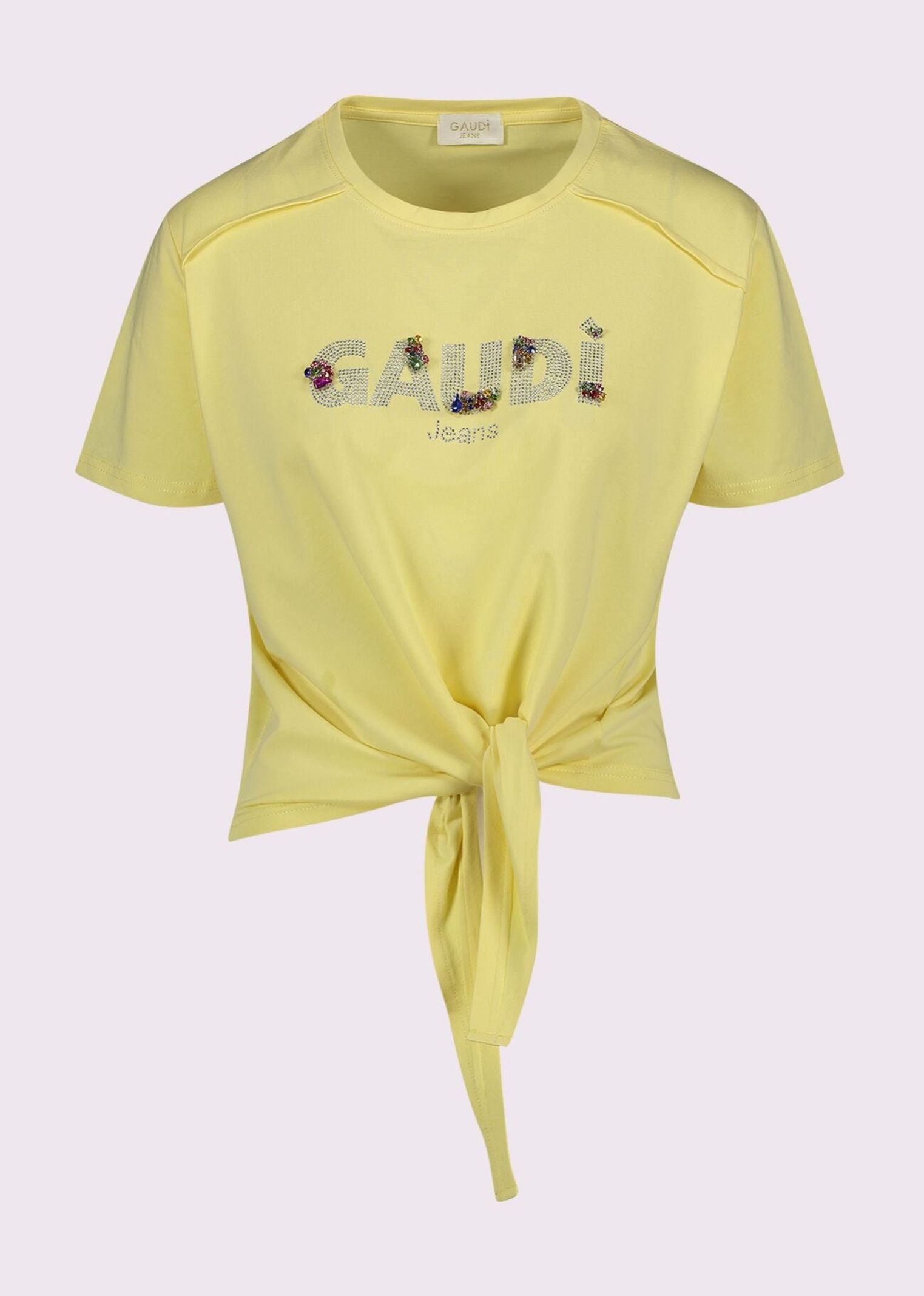 T-shirt con nodo 511BD64026 2722 GAUDI' 