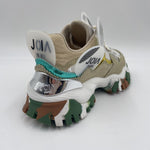 Sneakers bianco e oro F033A0101 01 JOIAPARIS 