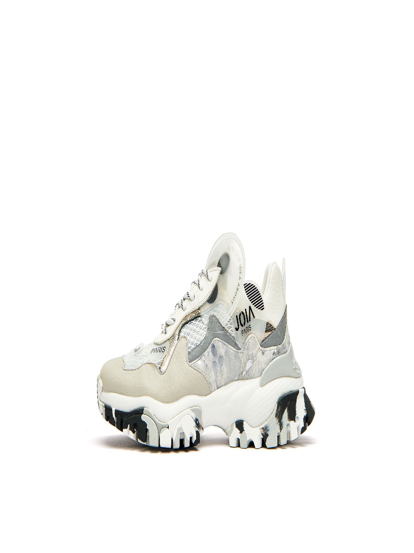 Sneakers bianco e grigio F033A0103 03 JOIAPARIS 