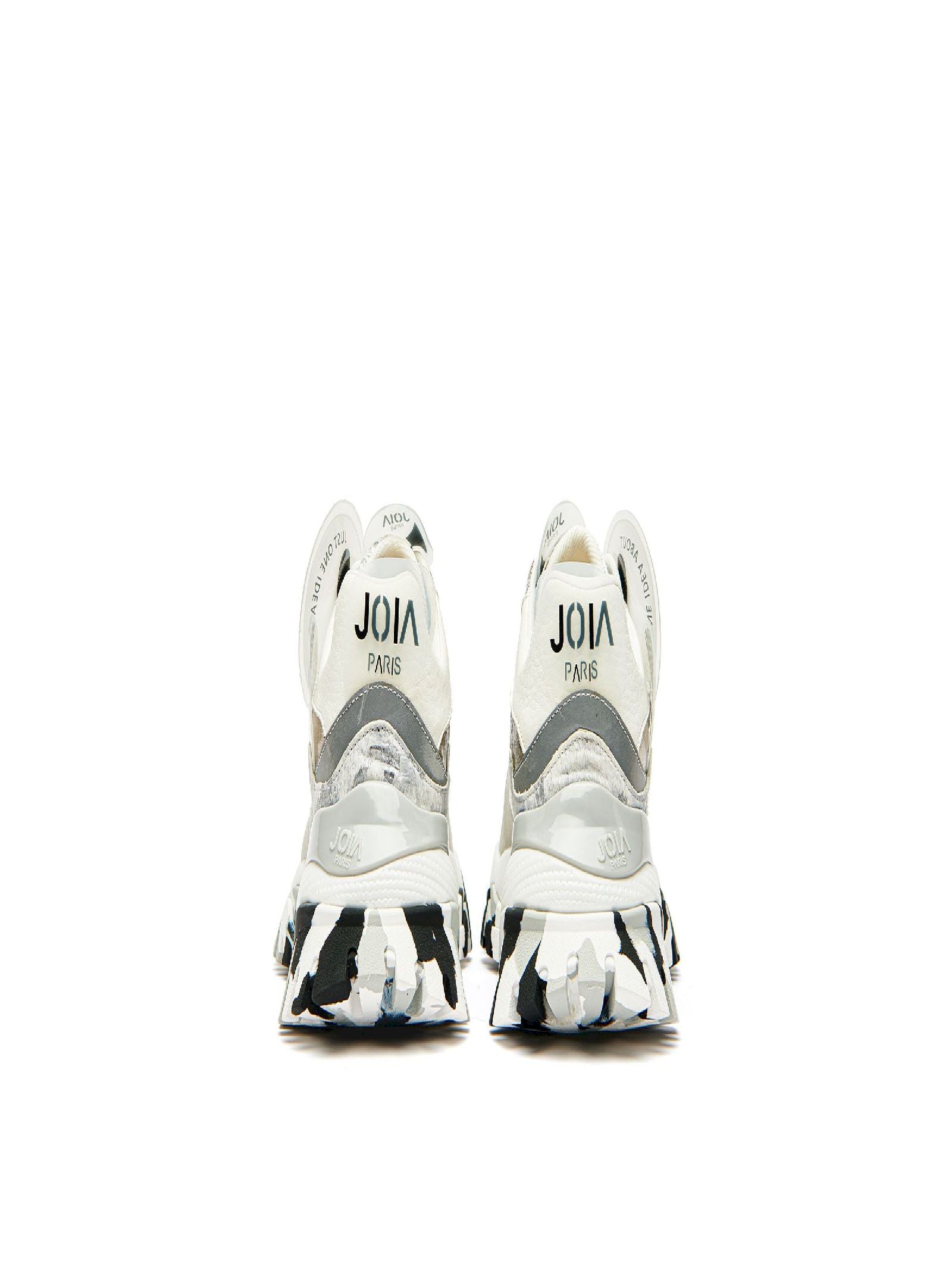 Sneakers bianco e grigio F033A0103 03 JOIAPARIS 