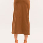 Gonna in suede con spacco - Kontatto ADF401C 67 KONTATTO 
