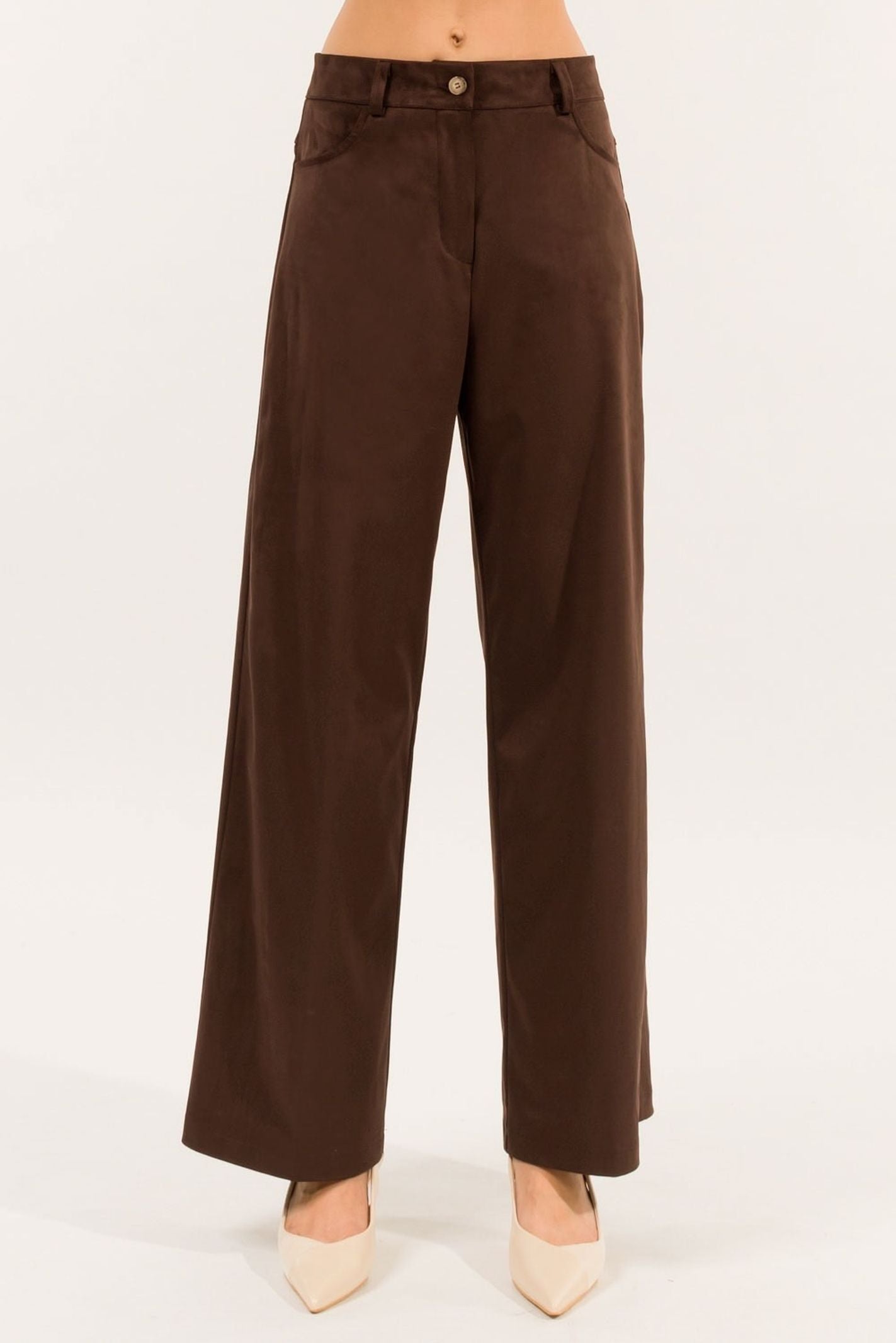 Pantalone suede ADF403C 261 KONTATTO 