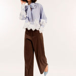 Pantalone suede ADF403C 261 KONTATTO 