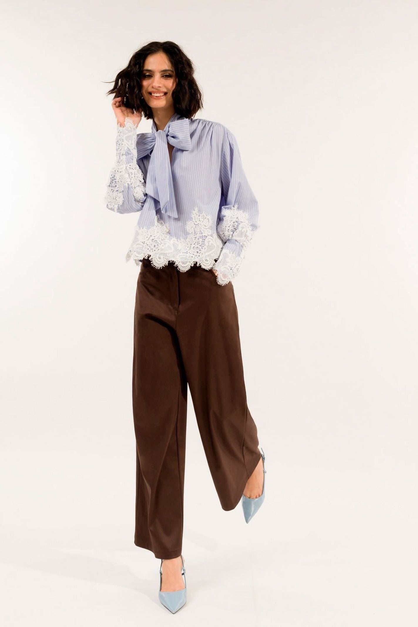 Pantalone suede ADF403C 261 KONTATTO 