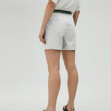 Shorts con banda a righe in vita LS2508001 00B LOLA 
