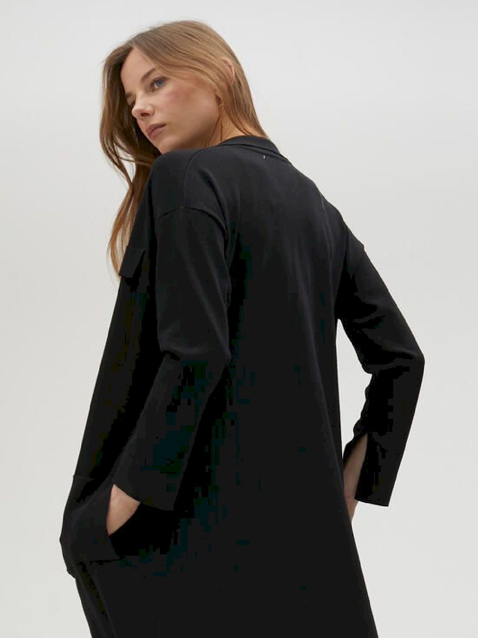 Cardigan lungo in maglia LS2511014 00N LOLA 