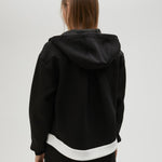 Felpa bicolore con cappuccio LS2511018 00N LOLA 