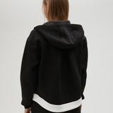 Felpa bicolore con cappuccio LS2511018 00N LOLA 