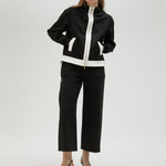 Felpa bicolore con cappuccio LS2511018 00N LOLA 