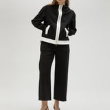 Felpa bicolore con cappuccio LS2511018 00N LOLA 