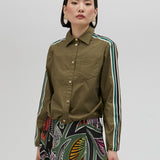 Camicia popeline con elastico LS2515006 060 LOLA 
