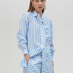 Camicia a righe LS2515011 17B LOLA 