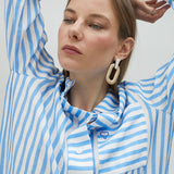 Camicia a righe LS2515011 17B LOLA 