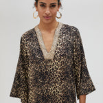 Abito stampa animalier LS2516036 350 LOLA 