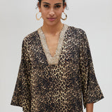 Abito stampa animalier LS2516036 350 LOLA 