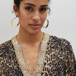 Abito stampa animalier LS2516036 350 LOLA 
