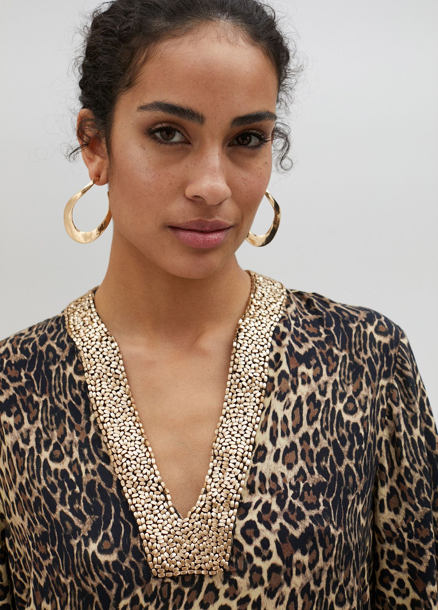 Abito stampa animalier LS2516036 350 LOLA 