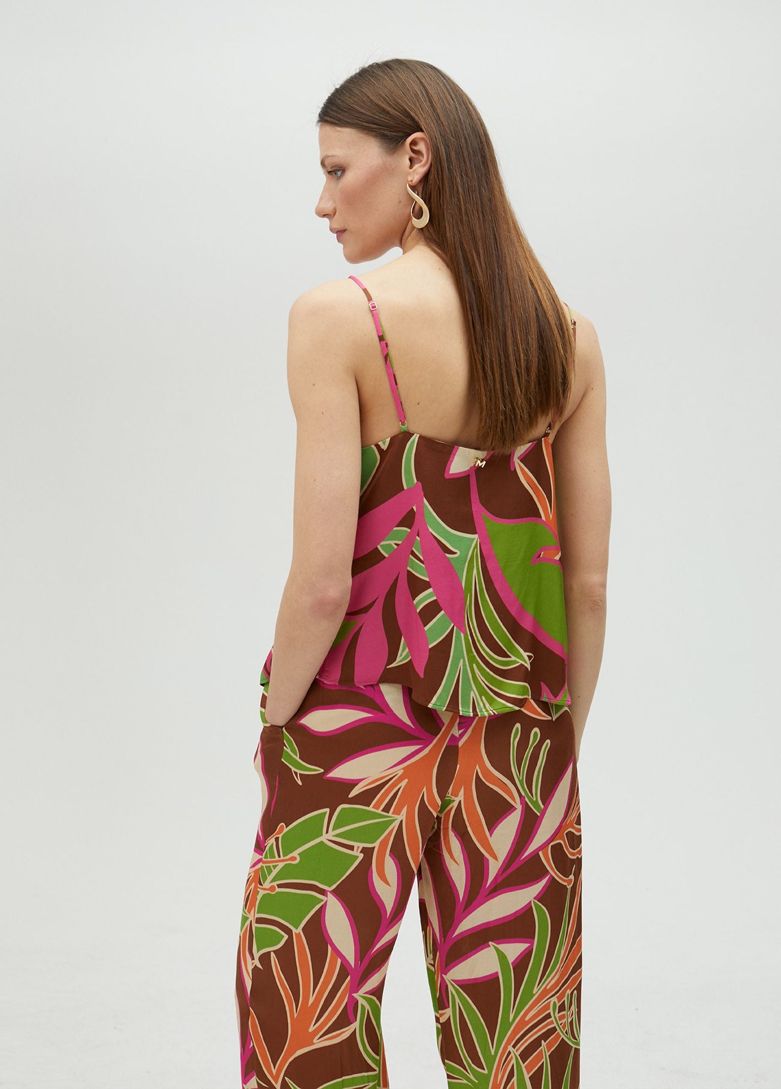 Top con stampa floreale MS2515035 256 LOLA 